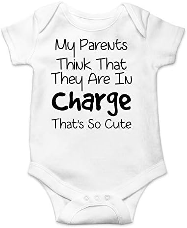 Cbtwear Моите родители мислат дека се одговорни - смешно наскоро да бидат подарок за мајка и тато - слатко новороденче едно парче бебешко тело