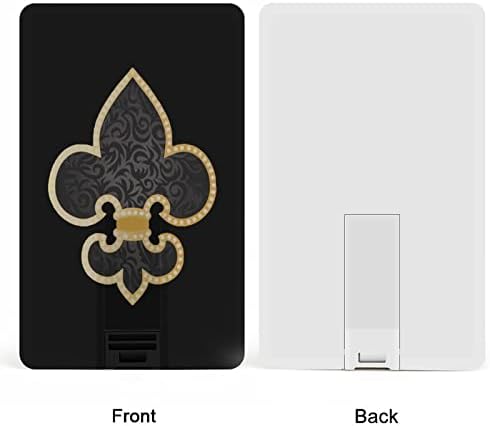 Fleurdelis Fleur de Lis Royal French French Gothic кредитна картичка USB Flash Drives Персонализирани мемориски стапчиња клуч за корпоративни
