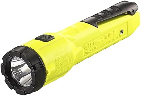 Streamlight 68732 Dualie 275-лумен интринтно безбедна фенерче за полнење со полнач со 120V/100V AC, жолта