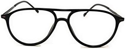 Амар Начин На живот Компјутерски очила пластични авијатичар стил 48 мм црна унисекс_алацфрпр3660