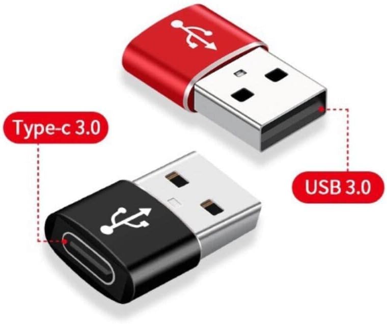 Dagijird USB тип А машко до USB C Type C Брз конвертор Мини адаптер за полнење на жени за полнење