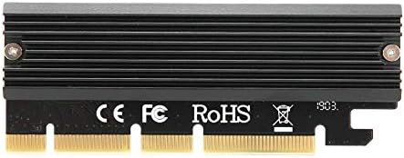 PCI-E 3.0 16X M.2 NVME SSD адаптер картичка PCIE до M Key NGFF PCIE 4X 8X 16X излезна поддршка за Windows8 / 10 / за Linux System
