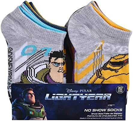 Дизни момчиња Lightyear нема шоу со 10 пакувања чорап