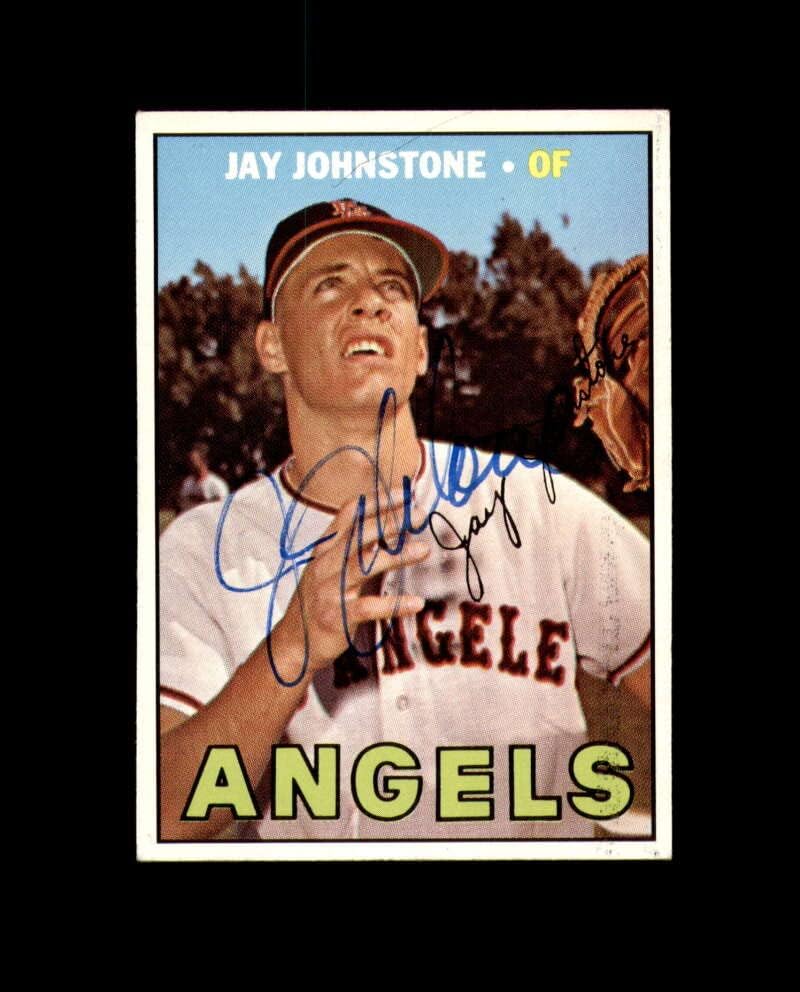 Jayеј Johnонстон Ханд потпиша во 1967 година Топс Калифорнија Ангели Автограм