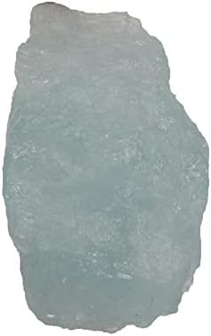 GemHub 125.6 CT Aquamarine Gem Сертифициран груб лековит кристал лабав скапоцен камен Aqua Sky Color Aquamarine Crystal Wicca
