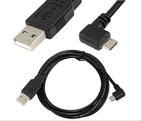 Meiyangjx Micro USB кабел, микро USB 5 пински машки до USB 2.0 тип А десен агол Машки податоци за синхронизација и кабел за полнење
