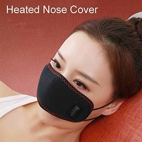 Потопло покривка на носот на носот, топла компресија на носот 3 запчаници спречуваат да 'рчење алергиски капакот за греење на носот