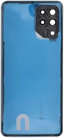 Замена на капакот на нане пластично задно покритие за Samsung Galaxy A22 со стаклена капа на задната камера на задната камера на задната