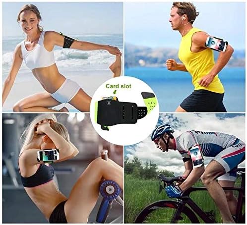 Фолч за Oppo Find X3 Lite - FlexSport Armband, прилагодлива амбалажа за тренинг и трчање за Oppo Find X3 Lite - Stark Green
