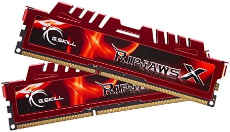 G.Skill RipJaws X Series 8 GB Desktop Memory, 240-Pin DDR3 SDRAM, 1600 MHz, PC3 12800