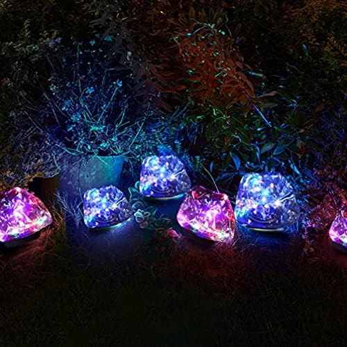 Хемотон предводени од патио светла соларни светла LED градинарска земја карпа ламба отворено уредување декоративно во центарот
