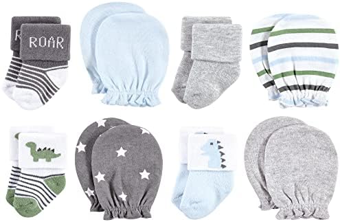 Хадсон Бебе унисекс-бебе чорапи и белезници поставени
