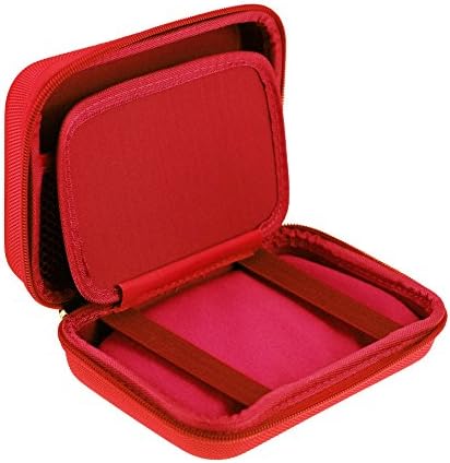 Навитех Црвен Џеб/Пренослив/Мобилен Печатач Кутија За Носење Компатибилна Со Џебниот Фото Печатач Huawei