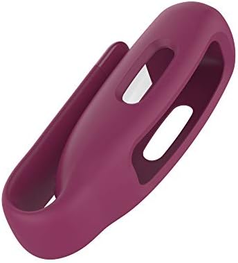 Senter Steel Sheet Silicone Clip for Fitbit Inspire 3, цврста боја силиконска инспирирана додаток клип,