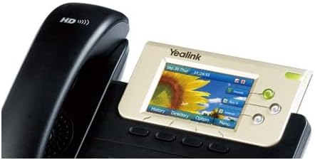 Yealink да-SIP-T32G 1-Handset фиксна боја IP телефон со POE и 3-инчен LCD