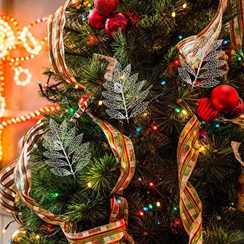 Нубести вештачки растенија новогодишна елка вештачки бор остава Божиќ бор за Божиќ занаети
