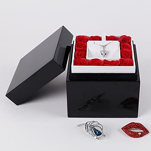 Nnjhg AC207 Организатор за накит кутии кутии за накит кутија цветни кутии кутија кутија за приврзоци за приказ трајно