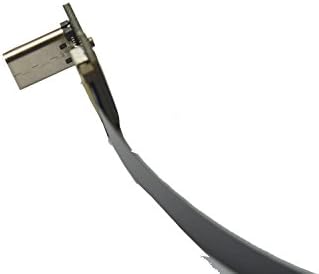 Постојана долга црна FFC USB C FPV рамна тенка тенка лента FPC кабел USB Type-C 90 степени до стандарден USB A за синхронизација и полнење