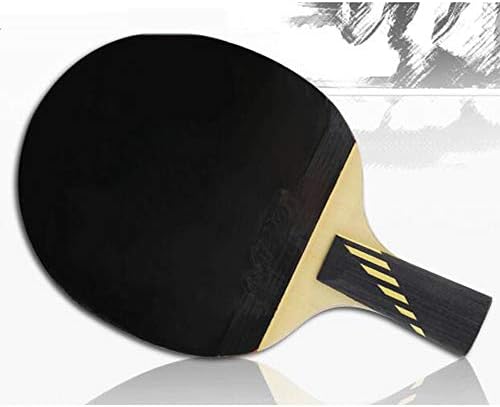 Сет на рекет за преносни пинг -понг SSHHI, лопатка за тенис во табела, најдобар избор за професионални играчи, издржлив/како