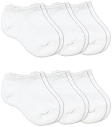 Copеферис чорапи, ДОО унисекс-бебе новородено шест-пакет Непречен спорт Половина перница со ниски исечени чорапи