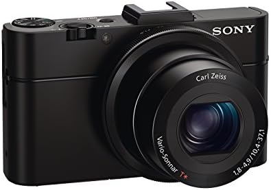 Sony RX100 II 20.2 MP Премиум Компактна дигитална камера w/ 1-инчен сензор, Mi Shoe и LCD екран на Tilt