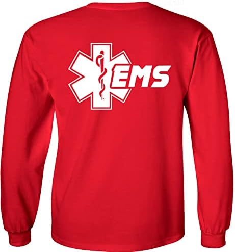Фер игра ЕМС ЕМС Долга ракав кошула итен медицински услуги-starвезда на животот