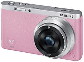 Samsung Electronics NX MINI EV-NXF1ZZB1QUS Безжичен Паметен 20.5 MP Компактен Систем Камера со 2.96-Инчен LCD и 9mm f3. 5 ED