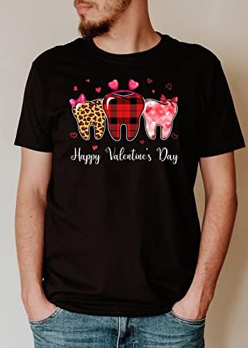 Денталошка кошула за в Valentубените, подарок на забите на в Valentубените, подарок за стоматолог, подарок за Денот на вineубените за