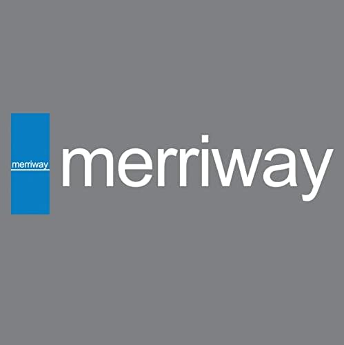 Merriway® BH00049 Пластични Обложени Квадратни Рамо Гардероба Чаша Куки, Бела 32 мм-Пакет од 25 Парчиња