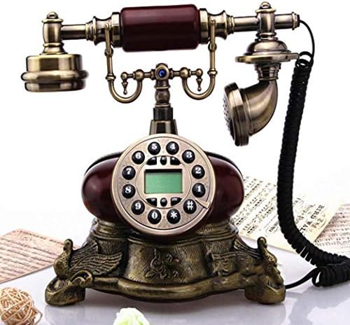 Телефонски фиксни телефонски фиксни телефон со копче за време