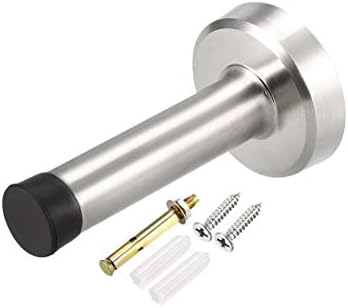 Uxchell врата за стоп на вратата запре звук на ублажување на звукот гумен браник за заштитник на wallидот за монтирање 201 не'рѓосувачки челик