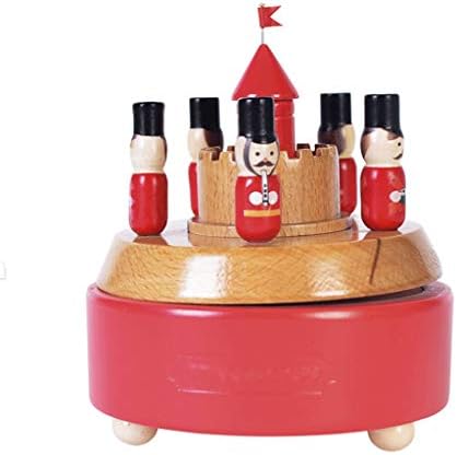 Лиуз орев ротирачки бука музичка кутија роденденски мебел за украсување креативен подарок музички кутија