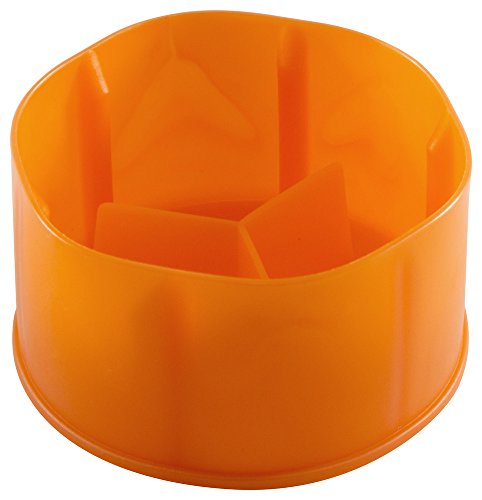 Caplugs ZOF16Q1 Пластична долга навојна конекторска капа до капачето со големина 1 7/16 од 16, pe-ld, до капаче со големина на капакот 1 7/16, портокалово