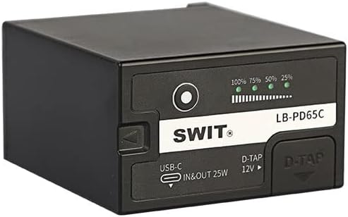 SWIT LB-PD65 е замена за Panasonic VBR59, VBR89, VBR118, за Panasonic Au-EVA1, AG-DVX200, AJ-PX230, AJ-PX 270, UPX360, AG-CX350, UX90 итн.
