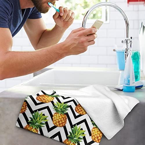 Ананас на геометриски крпи за лице Премиум крпи за миење садови за хотелска бања и бања