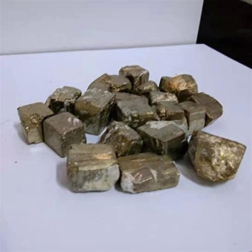 Шангмаојо Убава 1000гр Природен Пирит Кристално Тркалање Камена Коцка Груб Чакал За Продажба Природни Камења