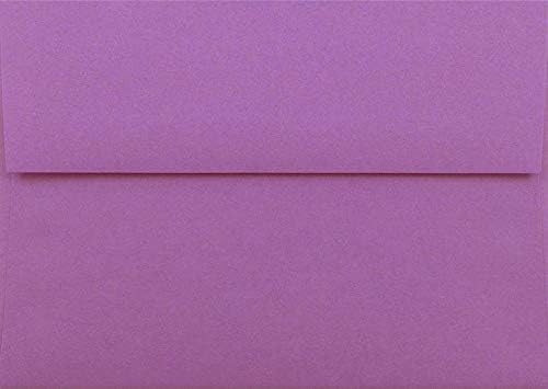 Аметист виолетова 50 кутии со коверти А6 за до 4-1/2 x 6-1/4 Фотографии Покани најави Изјави од галеријата на пликови