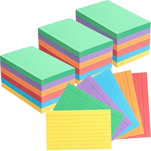 1800 компјутерски управувани со индекс картички разновидни картички за белешки во боја, во боја на светски картички, училишни материјали