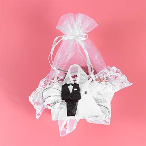 Абаодам 12 парчиња Торба За Бонбони Во Европски Стил Креативни Торбички За Складирање Фестивалски Костум За Младоженец И Дизајн На Невестински