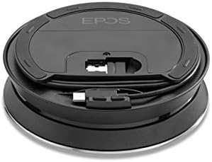 EPOS Проширете го SP 30+ Преносен Bluetooth звучник | Инстант конференција каде било | Подобрена звук | Компјутер, мобилен телефон