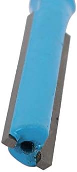 AEXIT 1/4-инчен X Специјална алатка 1/4-инчен 32мм Двојна флејта со директен рутер Бит секач сина модел: 76AS39QO515