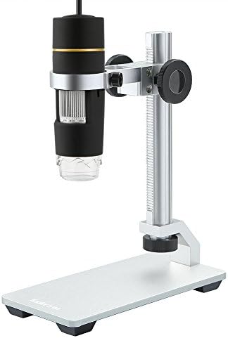 Koolertron USB дигитален микроскоп 2MP 1x-500x Континуирано зумирање на ендоскопски великодум видео камера со 8 LED светло за прилагодување