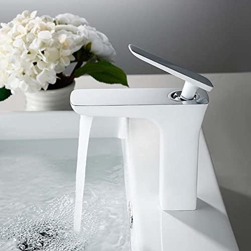 Chrome Brass Bales Basin Faucet Mounted единечна рачка топла ладна вода миксер за бања Тапвер