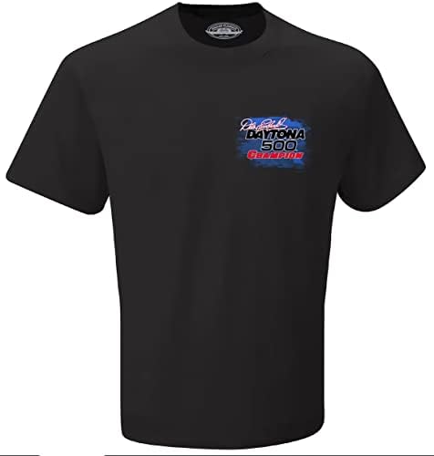 Checked Sports Sports Dale Ernhardt 25-годишнина Daytona 500 трка победи комеморативна маица за возрасни