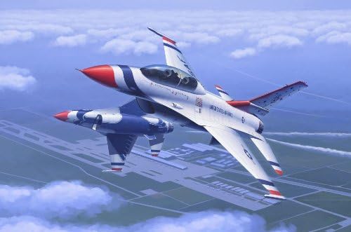 Хоби шеф Ф-16Д Борба против комплет за градење модел на модел на авиони „Falcon“
