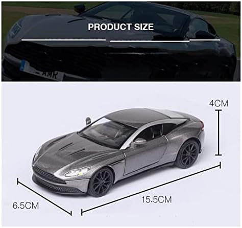 Скала модел на автомобили за Aston Martin DB11 AMR Diecast возила Метал автомобил Модел Повлечете го назад 1:32 Процентот