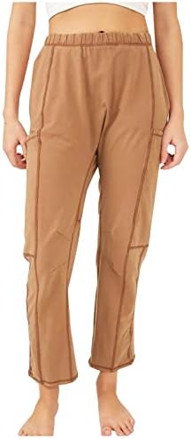 Женски права карго панталони со еластична половината широки панталони за жени за жени, модни обични кадифени панталони паѓаат