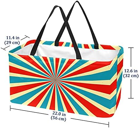 Лорвис Ден на независност за еднократно склопување на издржлива торба за купување намирници - Тешка структурирана тота