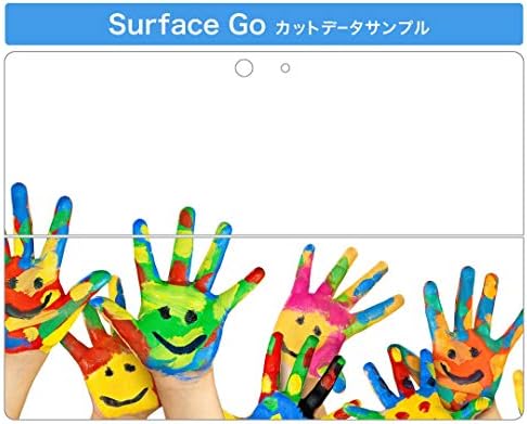 Декларална покривка на igsticker за Microsoft Surface Go/Go 2 Ultra Thin Protective Tode Skins Skins 002618 Шарена фотографија
