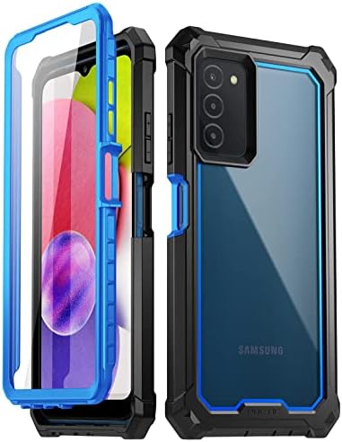 Поетска Гардијан Серија Случај Дизајниран За Samsung Galaxy A03S 5G, Хибриден Ударен Браник Отпорен На Удари Јасен Заштитен Капак, Вграден Заштитник